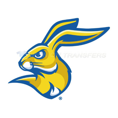 South Dakota State Jackrabbits Logo T-shirts Iron On Transfers N - Click Image to Close